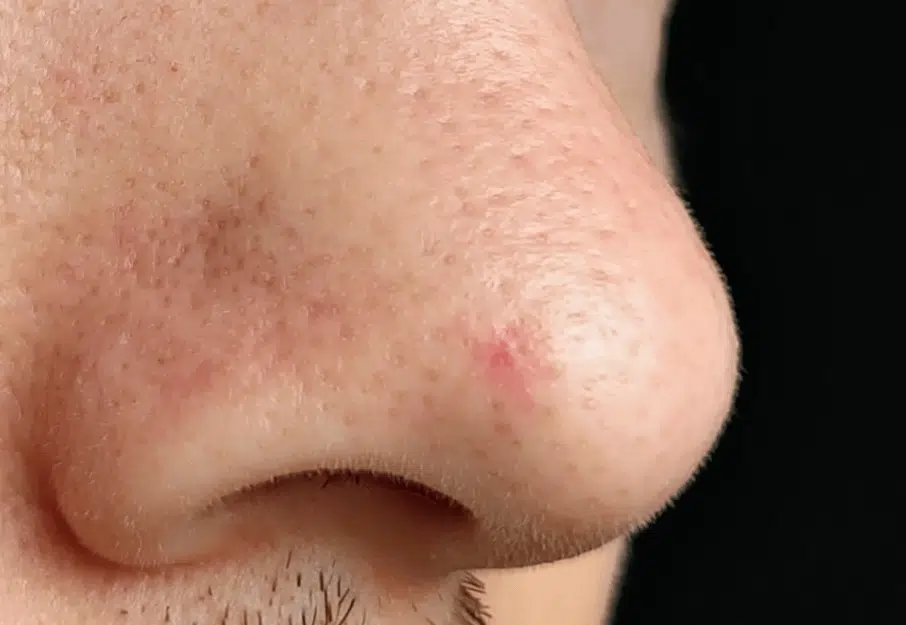 spider naevus nez 3